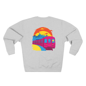 BadBrooklyn Sunset Subway Sweatshirt