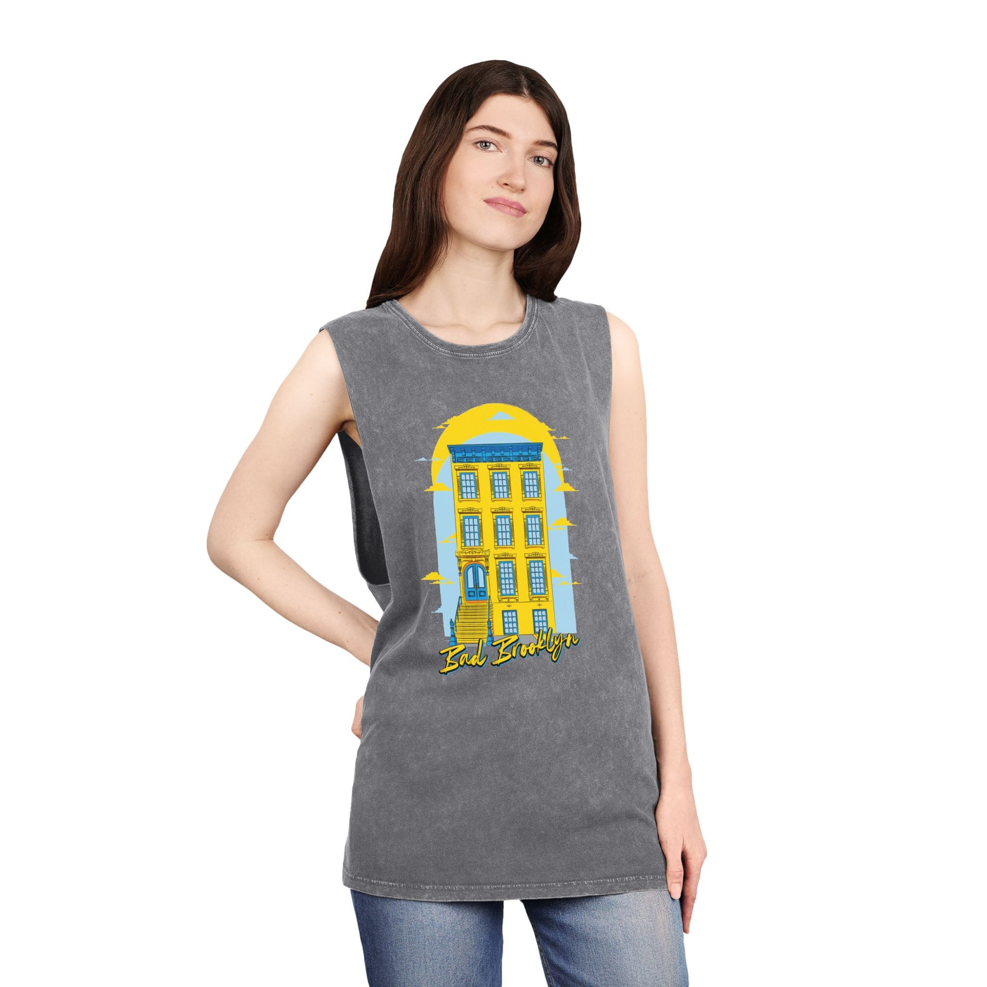 BadBrooklyn Classic Building Stonewash Tank