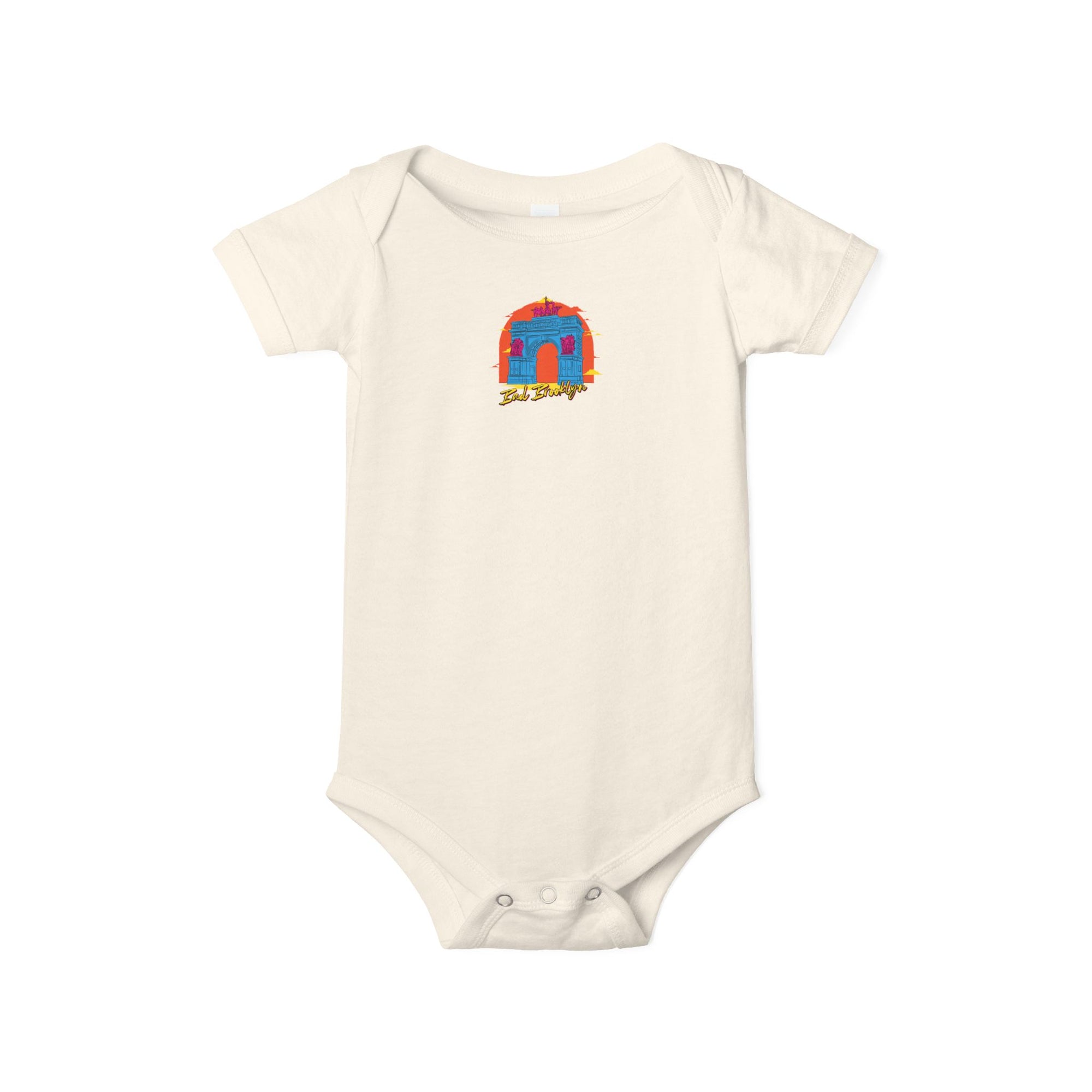 BadBrooklyn Archway Baby Infant Jersey Bodysuit