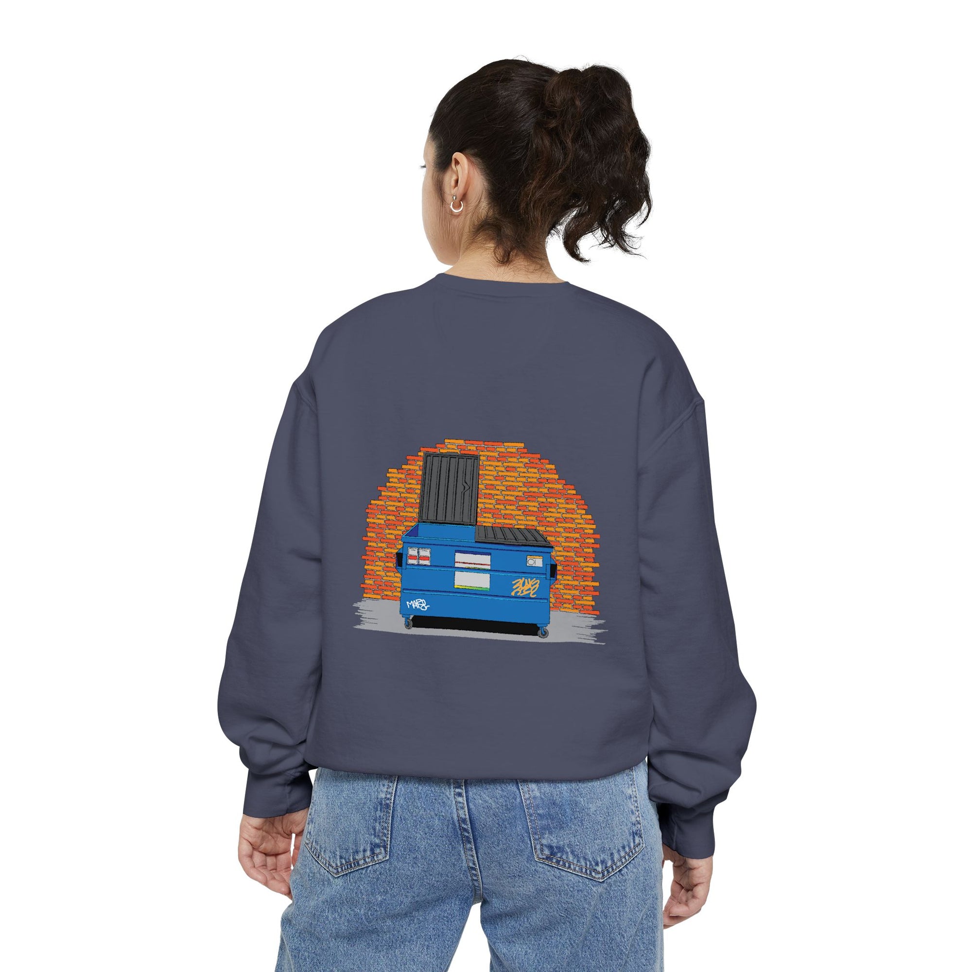 BadBrooklyn Dumpster Alley Premium Sweatshirt
