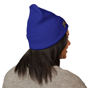 BadBrooklyn Bold Classic Embroidered Knit Beanie