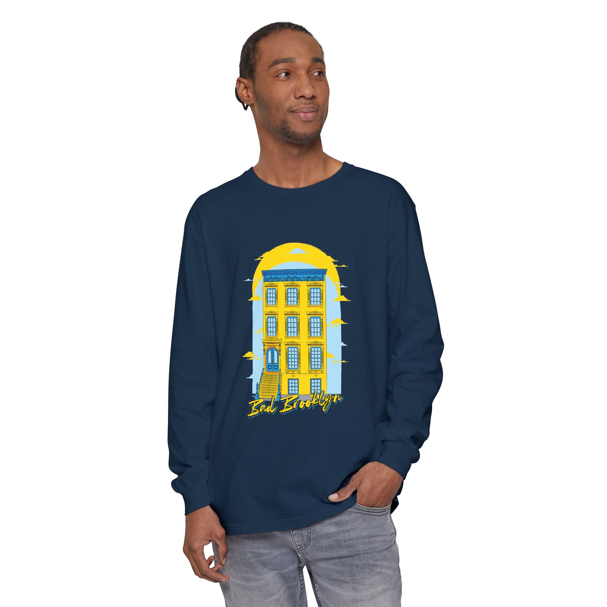 BadBrooklyn Classic Building Premium Sweatshirt