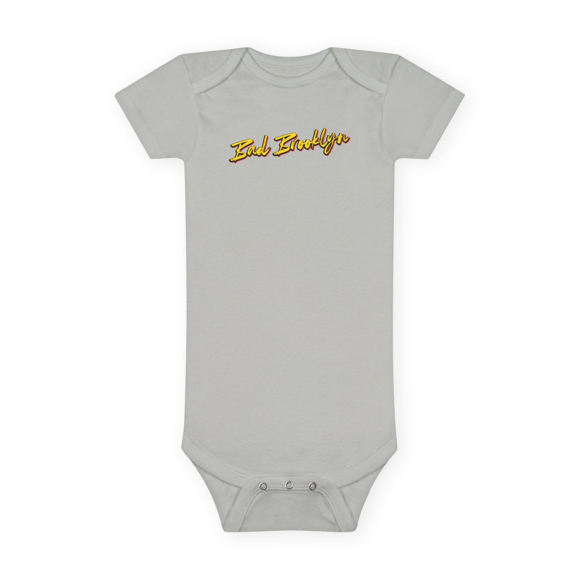 BadBrooklyn Retro Payphone Short Sleeve Baby Onesie
