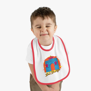 BadBrooklyn Archway Premium Baby Bibb