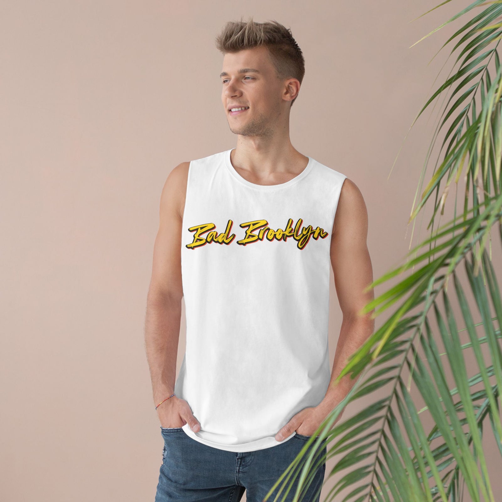 BadBrooklyn Gold Classic Logo Tank