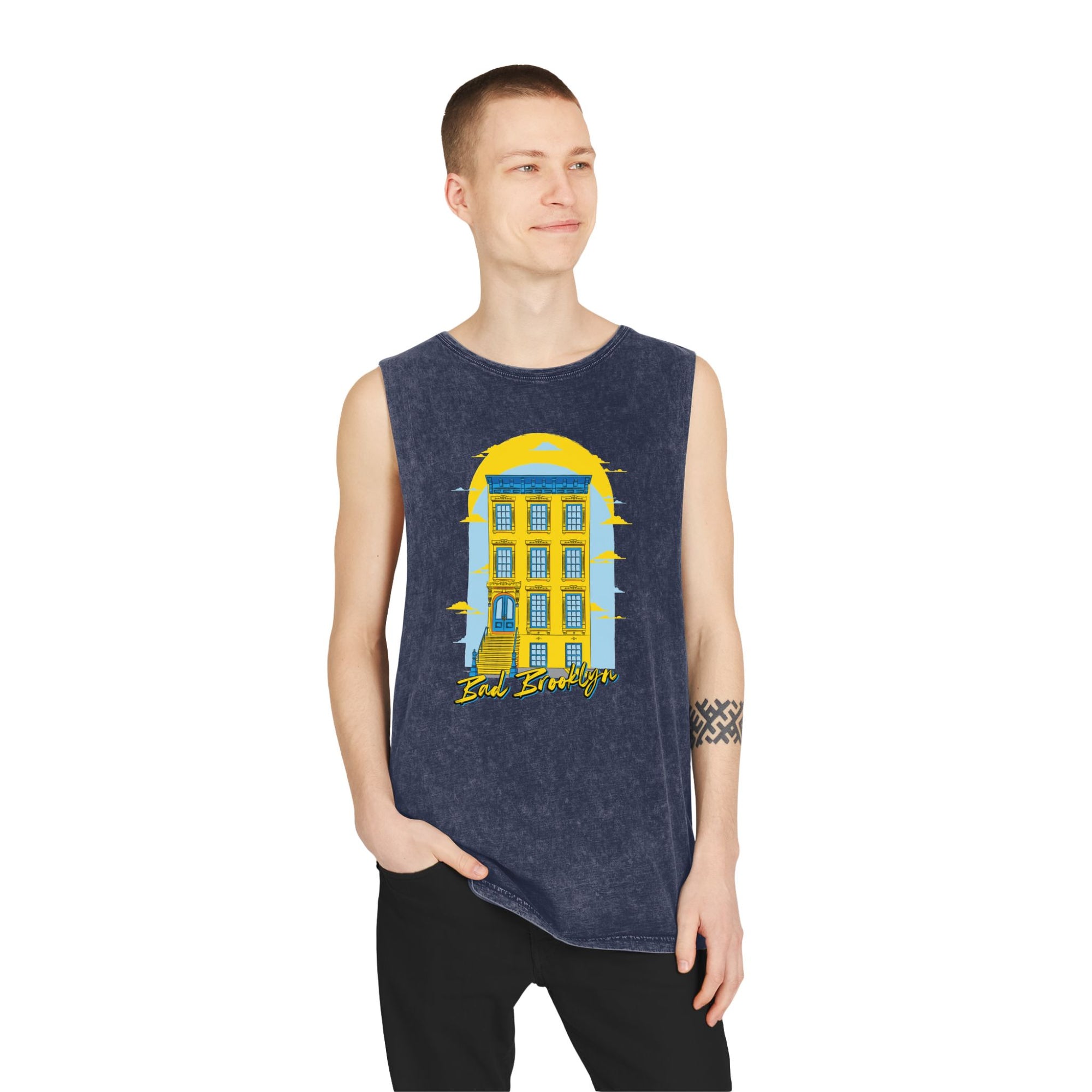 BadBrooklyn Classic Building Stonewash Tank