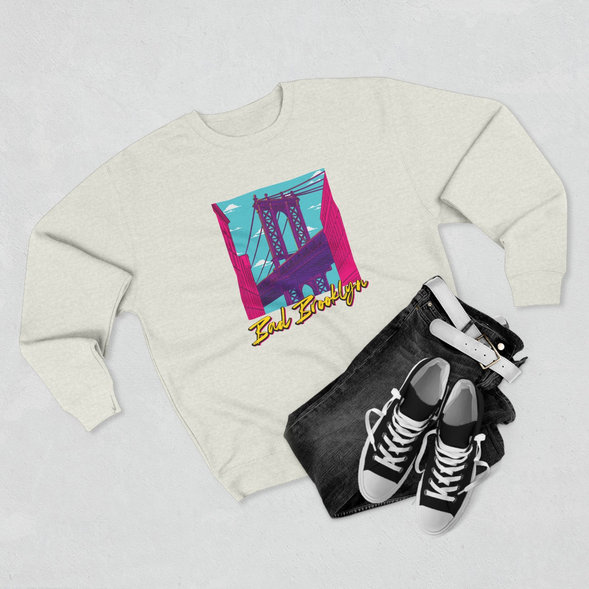 BadBrooklyn Bridge Vibes Sweatshirt