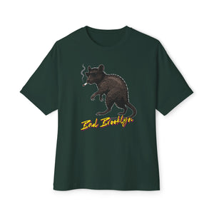 BadBrooklyn Street Rat Smoking Graphic Shirt