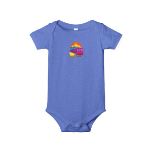 BadBrooklyn Sunset Subway Baby Infant Jersey Bodysuit