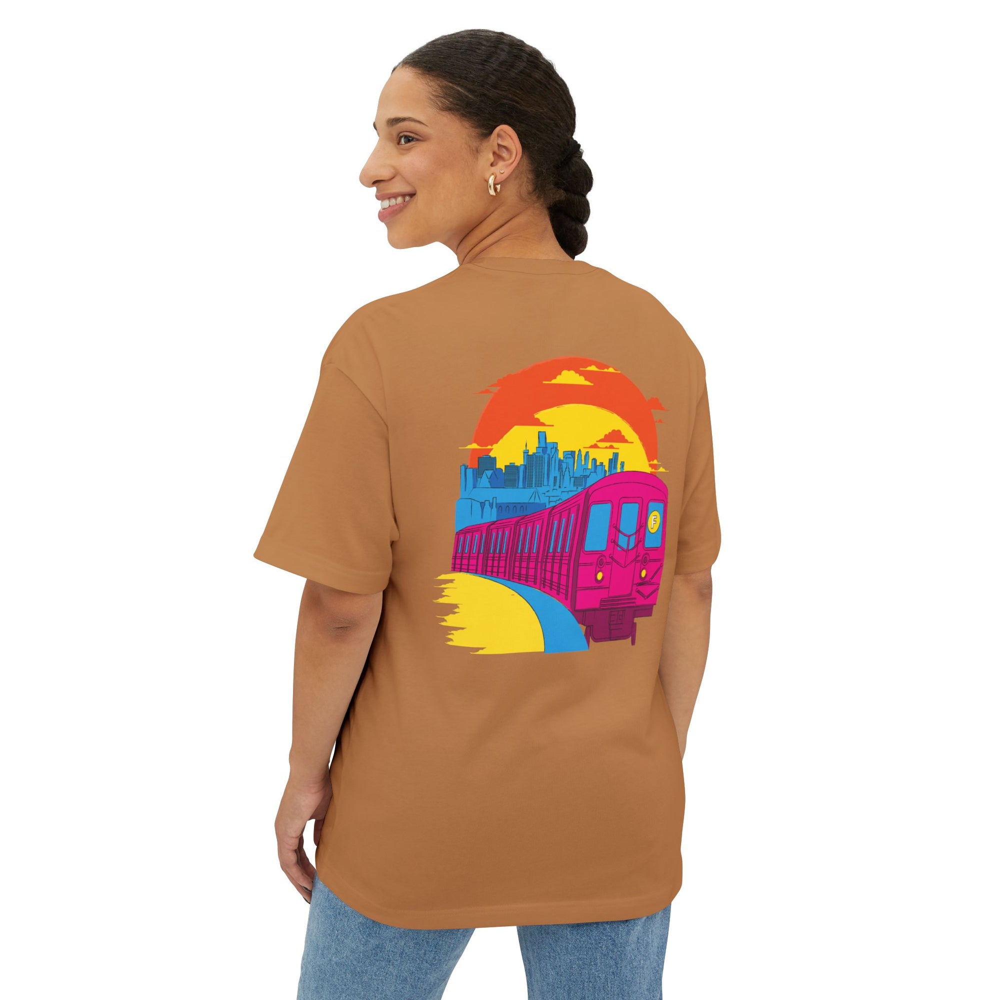 BadBrooklyn Sunset Subway Shirt