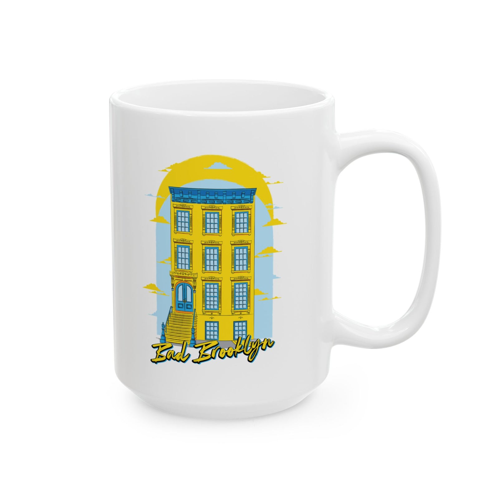 BadBrooklyn Classic Building Ceramic Coffee Mug