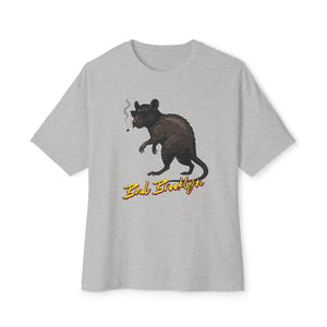 BadBrooklyn Street Rat Smoking Graphic Shirt