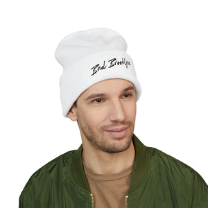 BadBrooklyn Classic Embroidered Knit Beanie