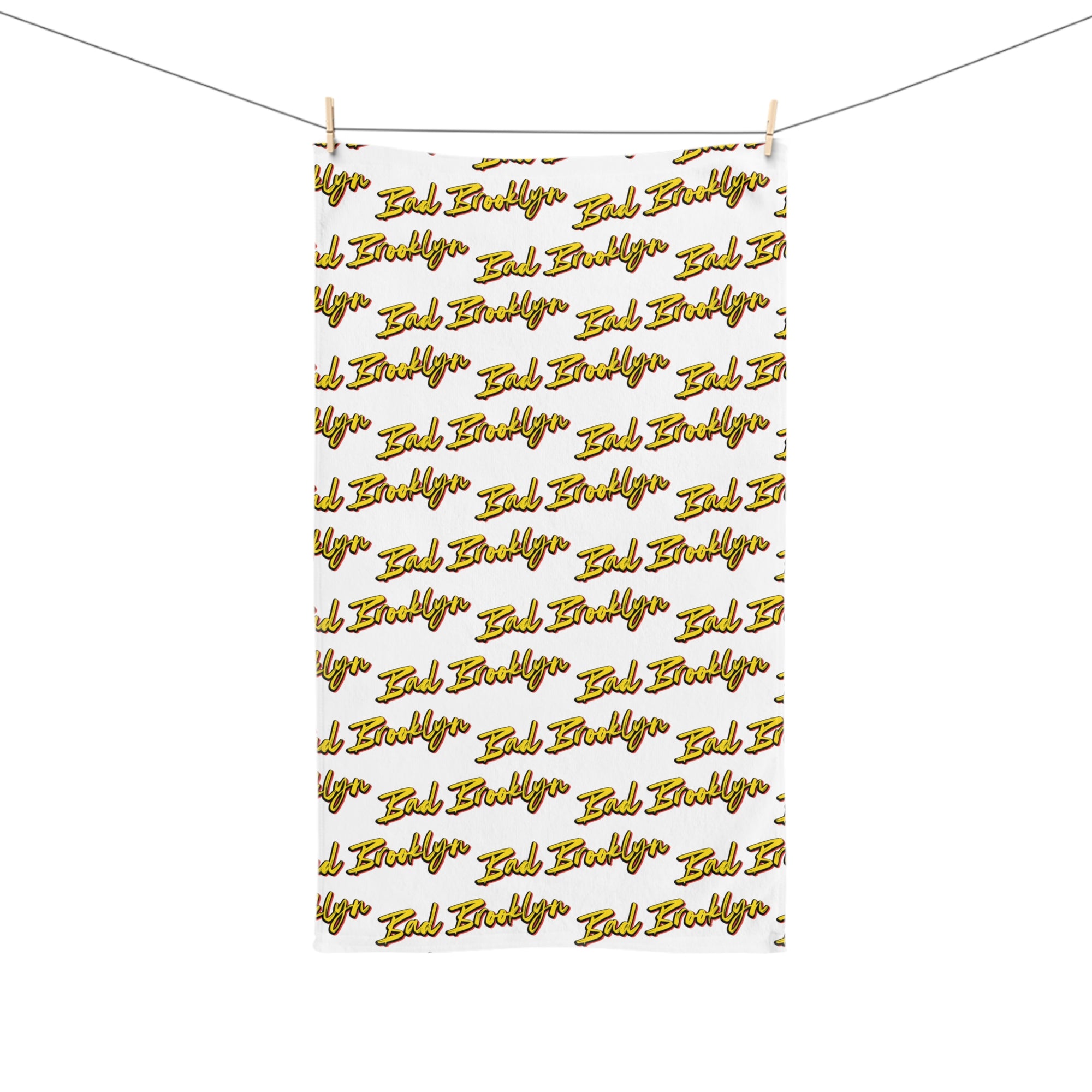 BadBrooklyn Gold Classic Hand Towel