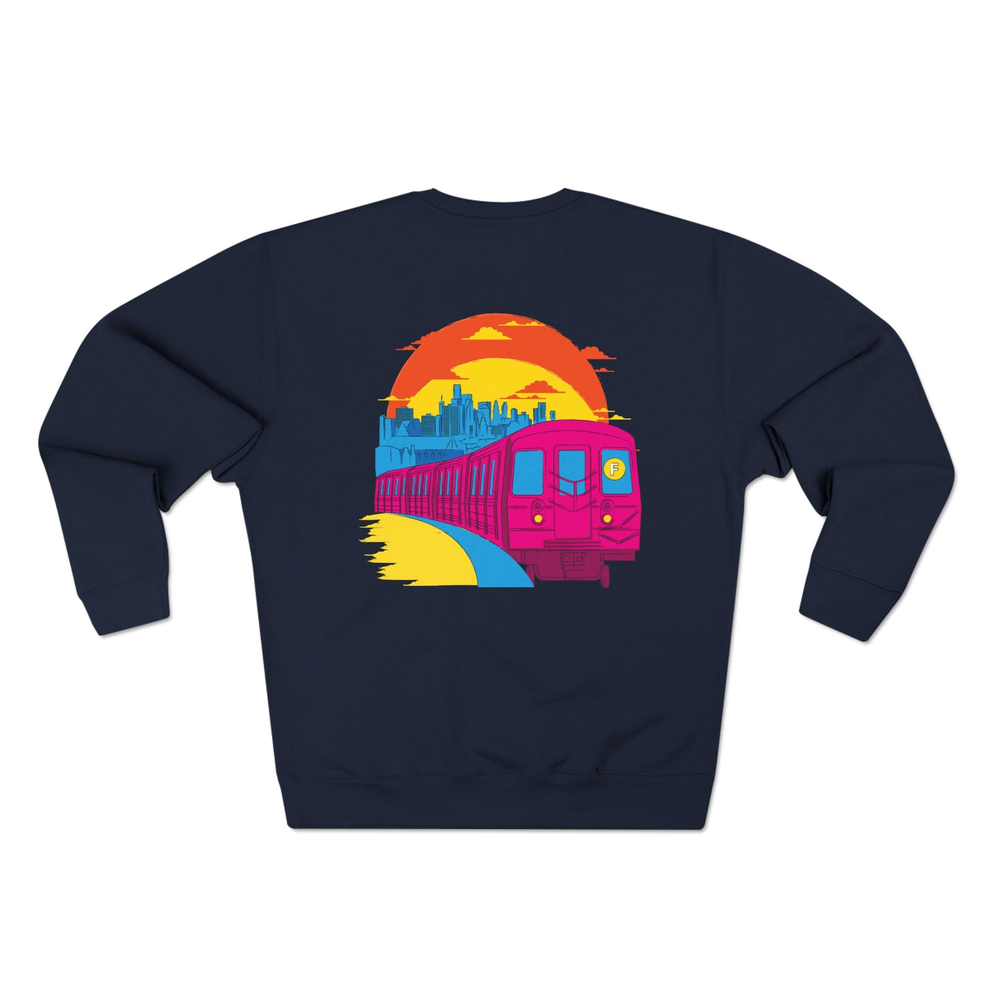 BadBrooklyn Sunset Subway Sweatshirt
