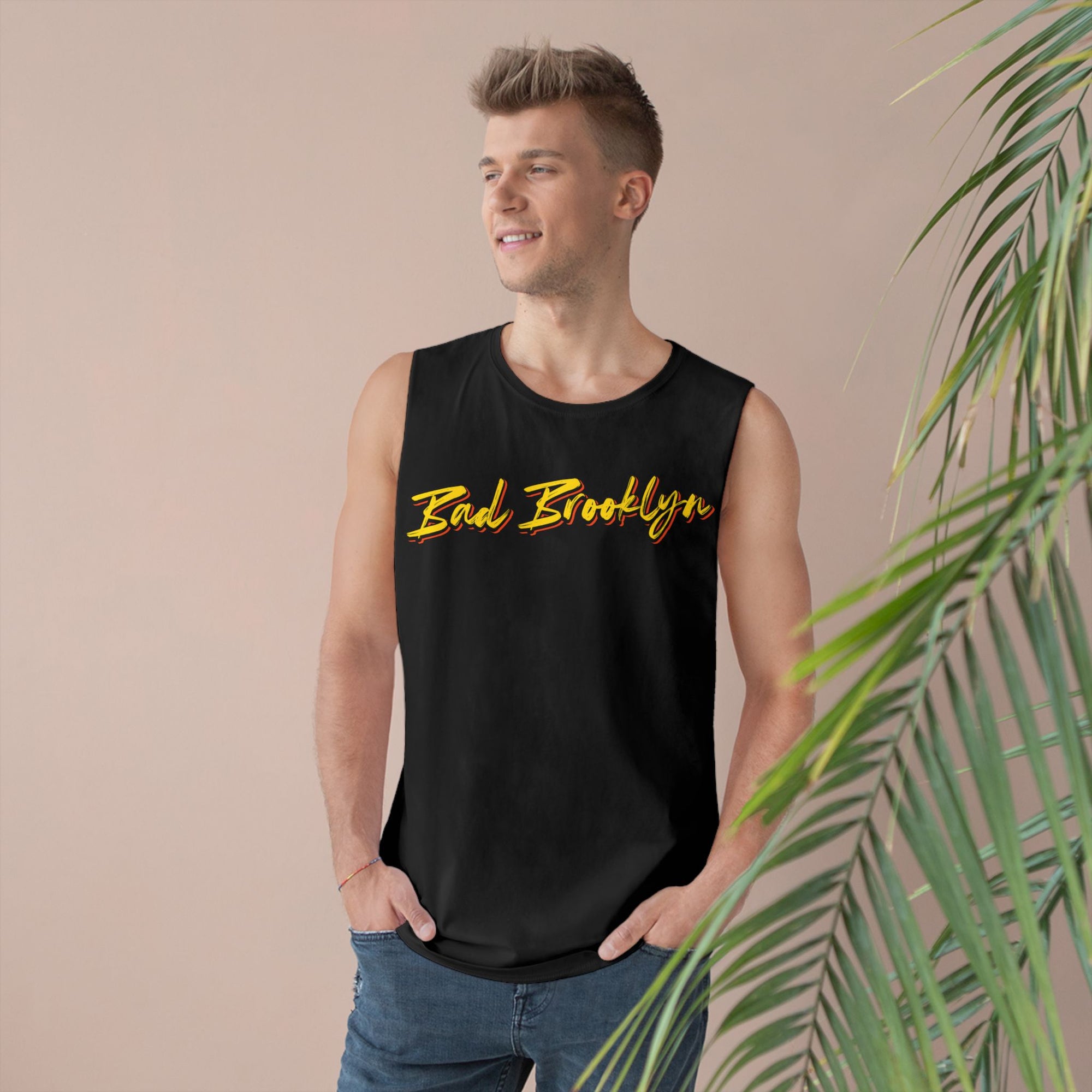 BadBrooklyn Gold Classic Logo Tank