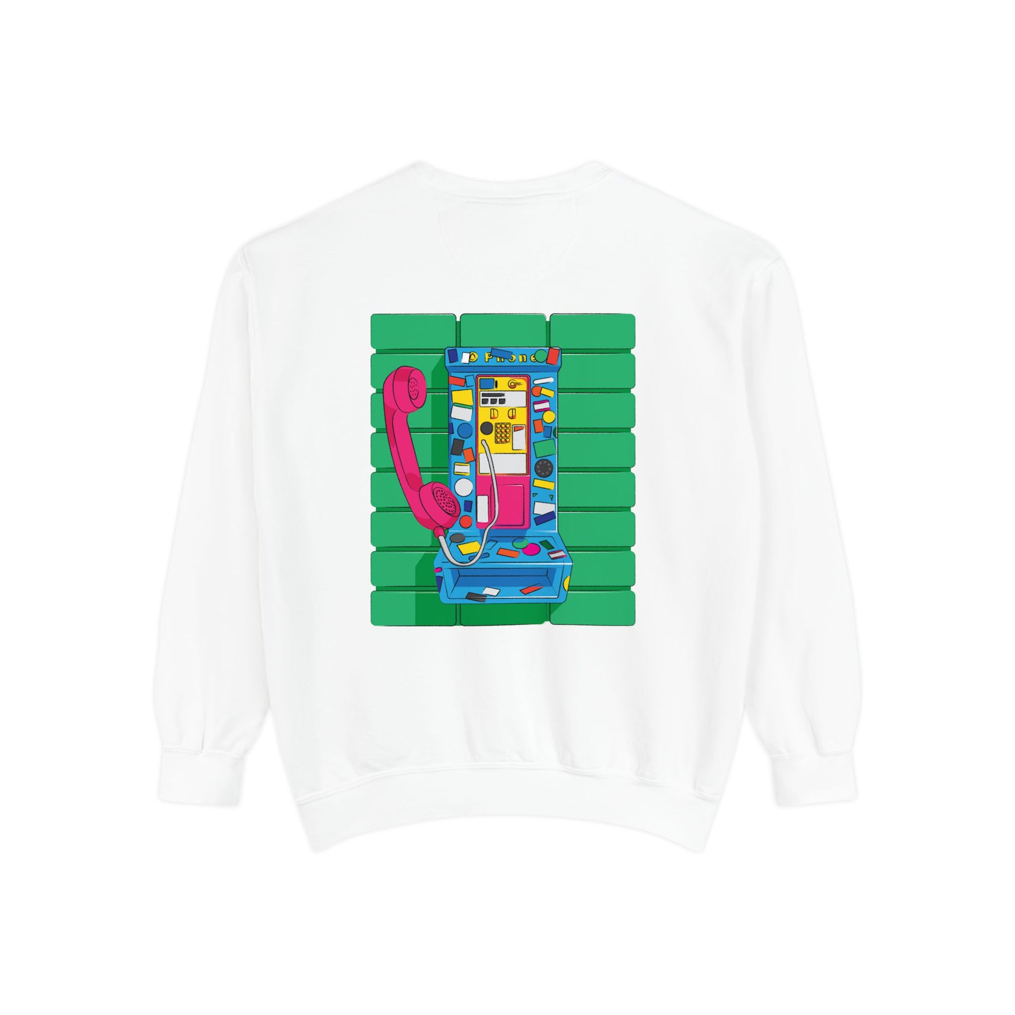 BadBrooklyn Retro Payphone Premium Sweatshirt