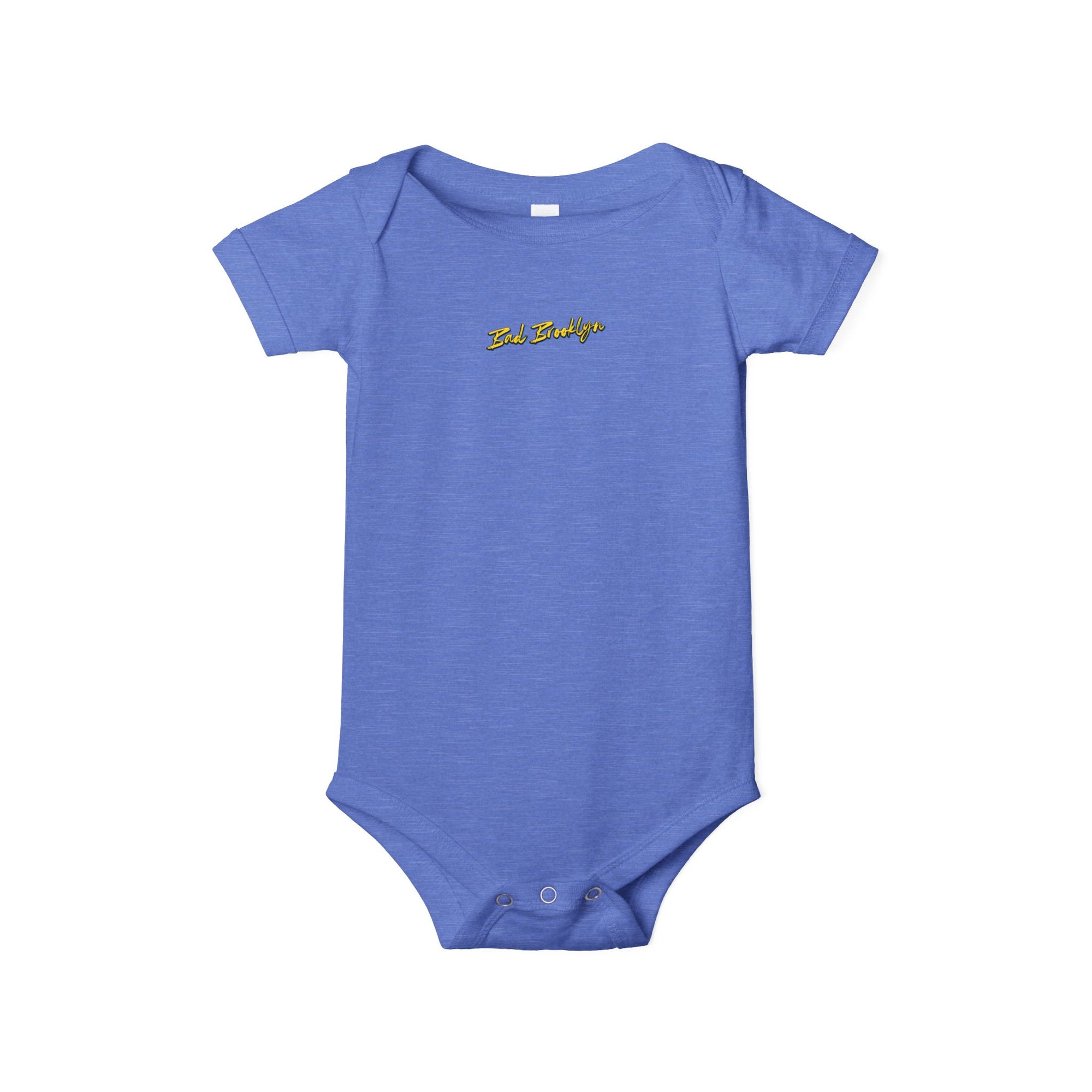 BadBrooklyn Gold Classic Baby Infant Jersey Bodysuit