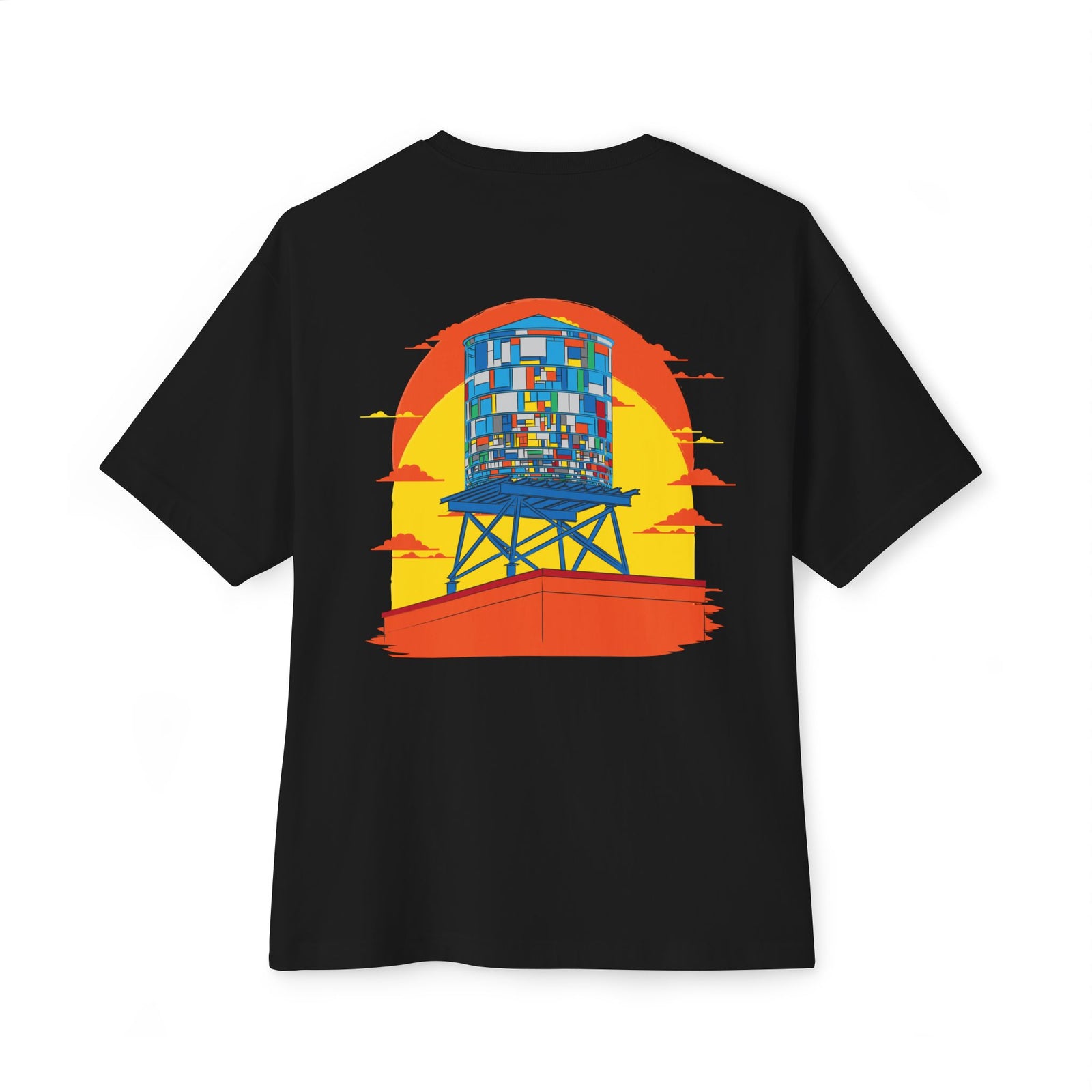 BadBrooklyn Water Tower Sunset Shirt