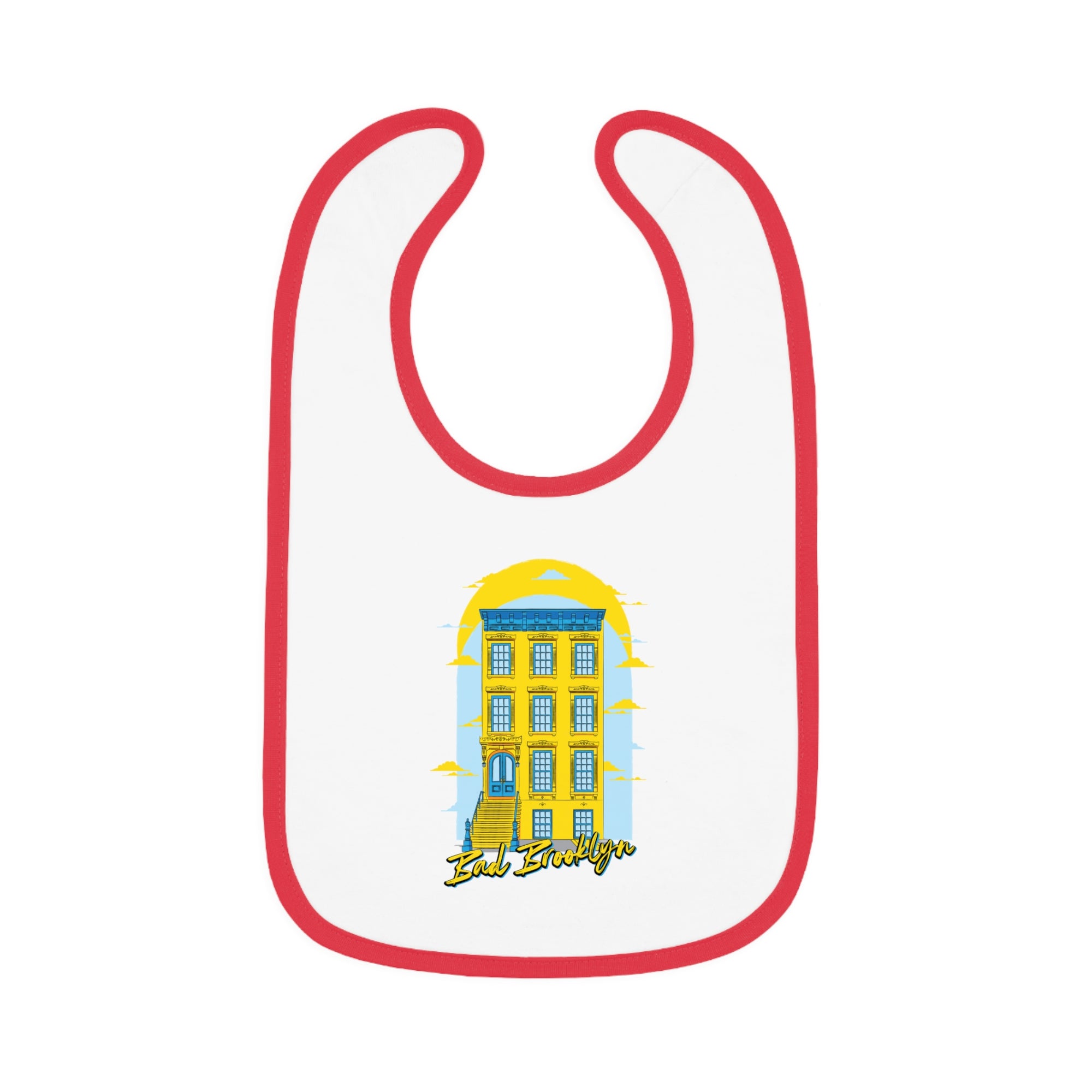 BadBrooklyn Classic Building Baby Bib