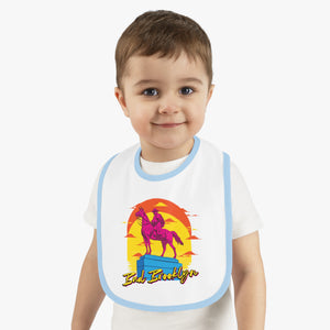 BadBrooklyn Western Cowboy Baby Bib