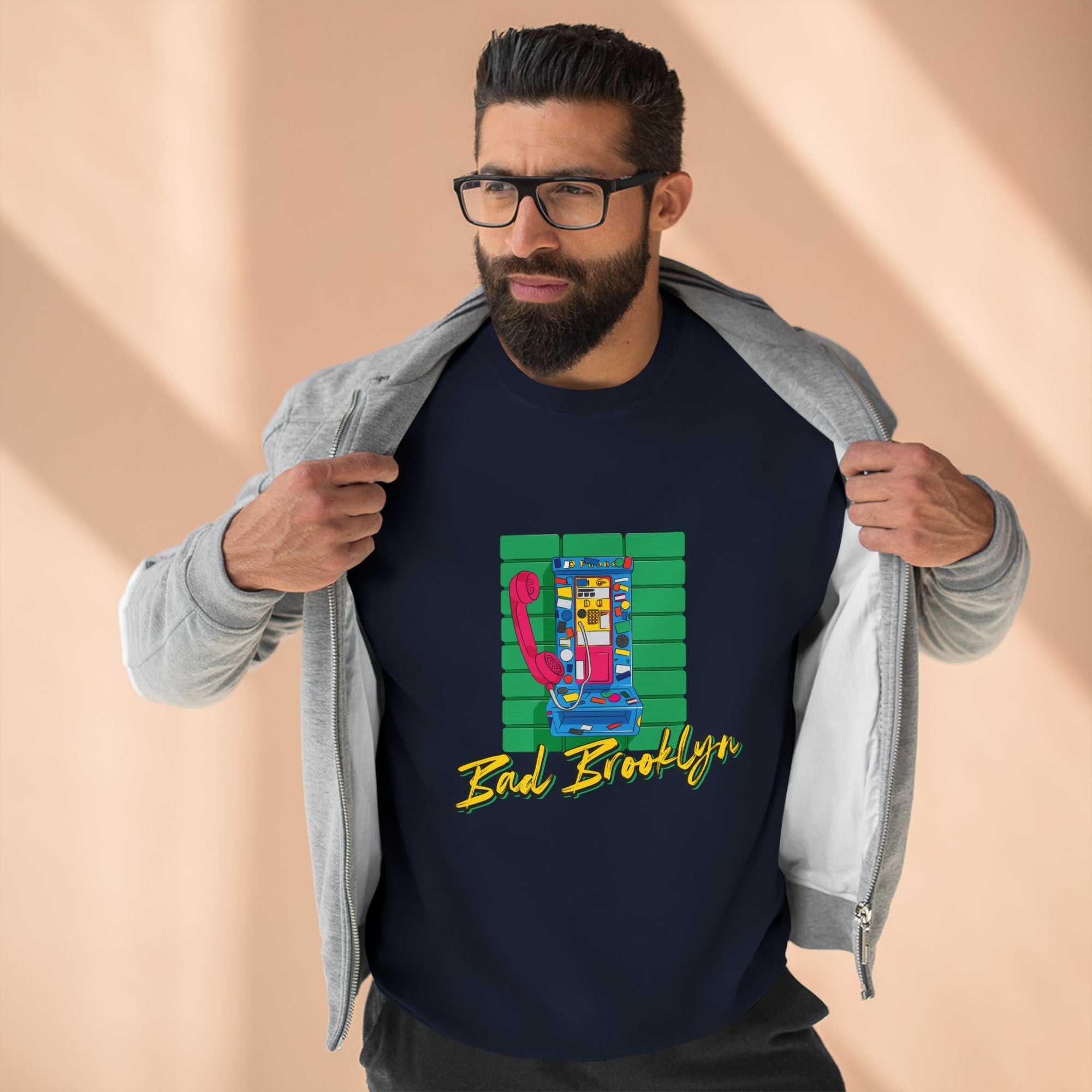 BadBrooklyn Retro Payphone Sweatshirt
