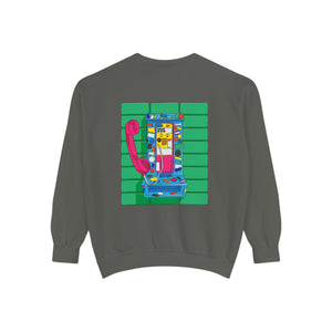 BadBrooklyn Retro Payphone Premium Sweatshirt