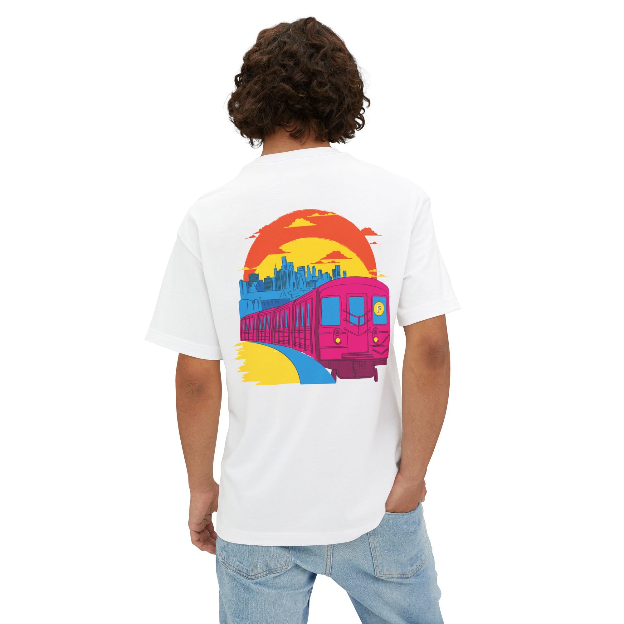 BadBrooklyn Sunset Subway Shirt