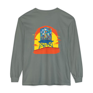 BadBrooklyn Water Tower Sunset Premium Sweatshirt