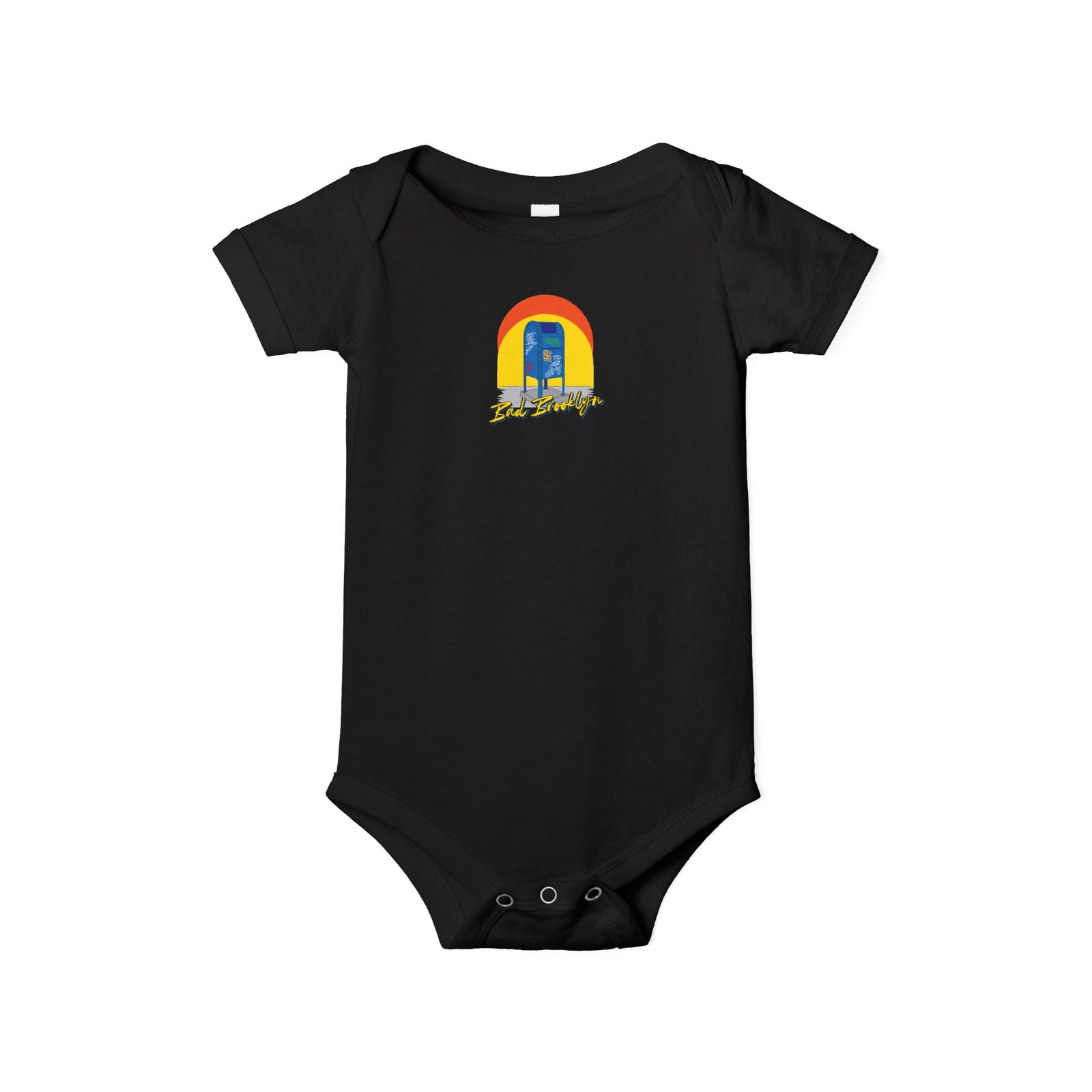 BadBrooklyn Mailbox Graffiti Infant One Piece