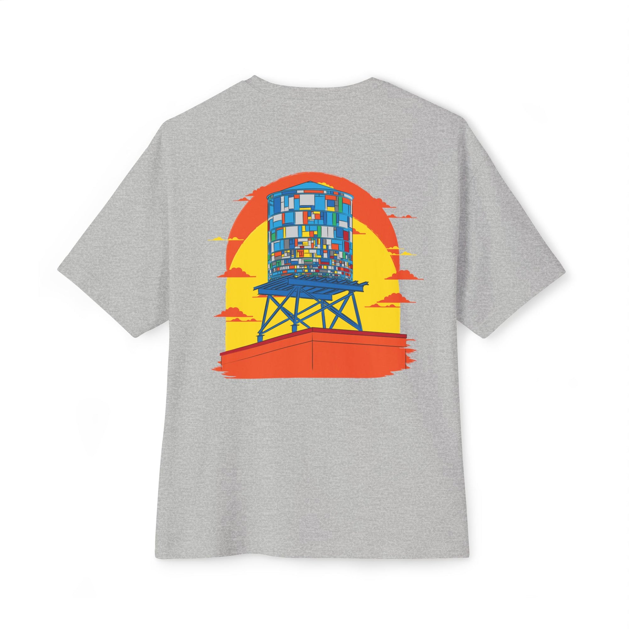 BadBrooklyn Water Tower Sunset Shirt