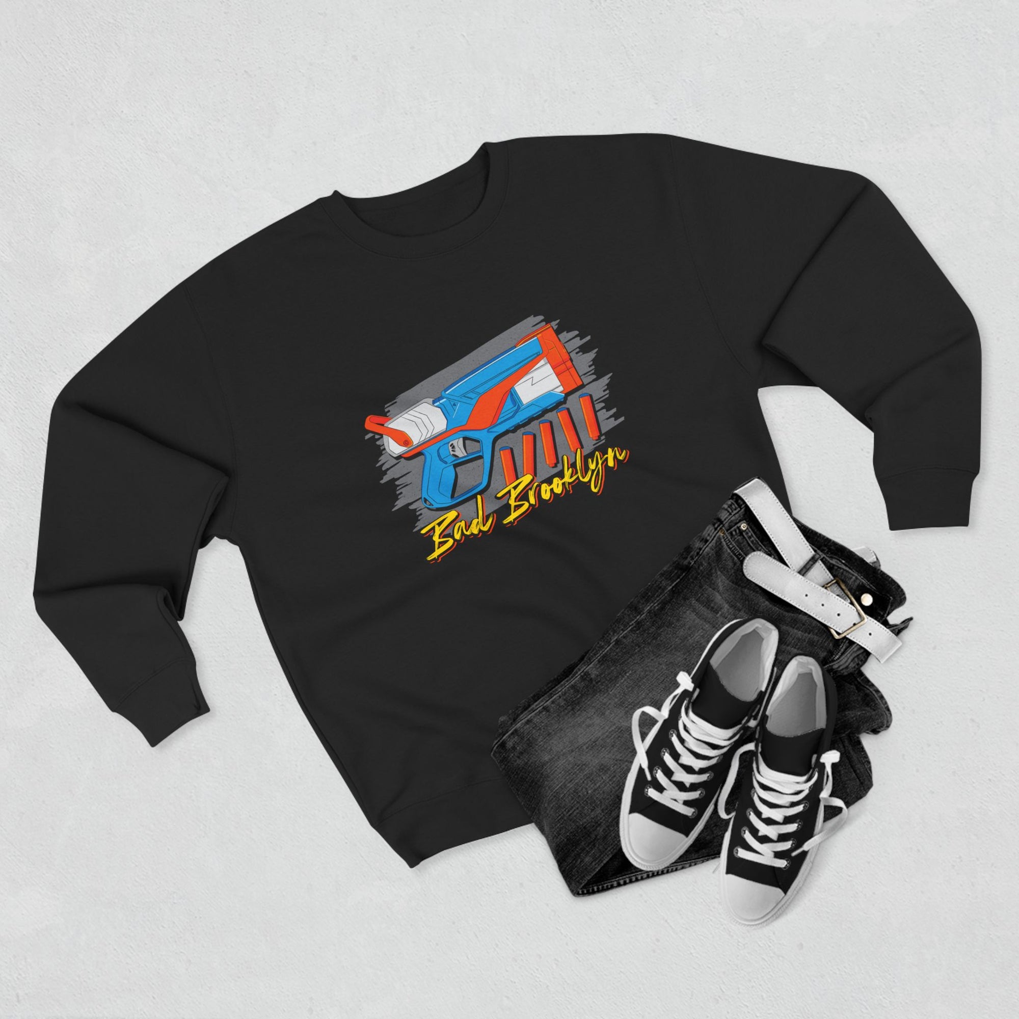 BadBrooklyn Nerf Retro Blaster Sweatshirt