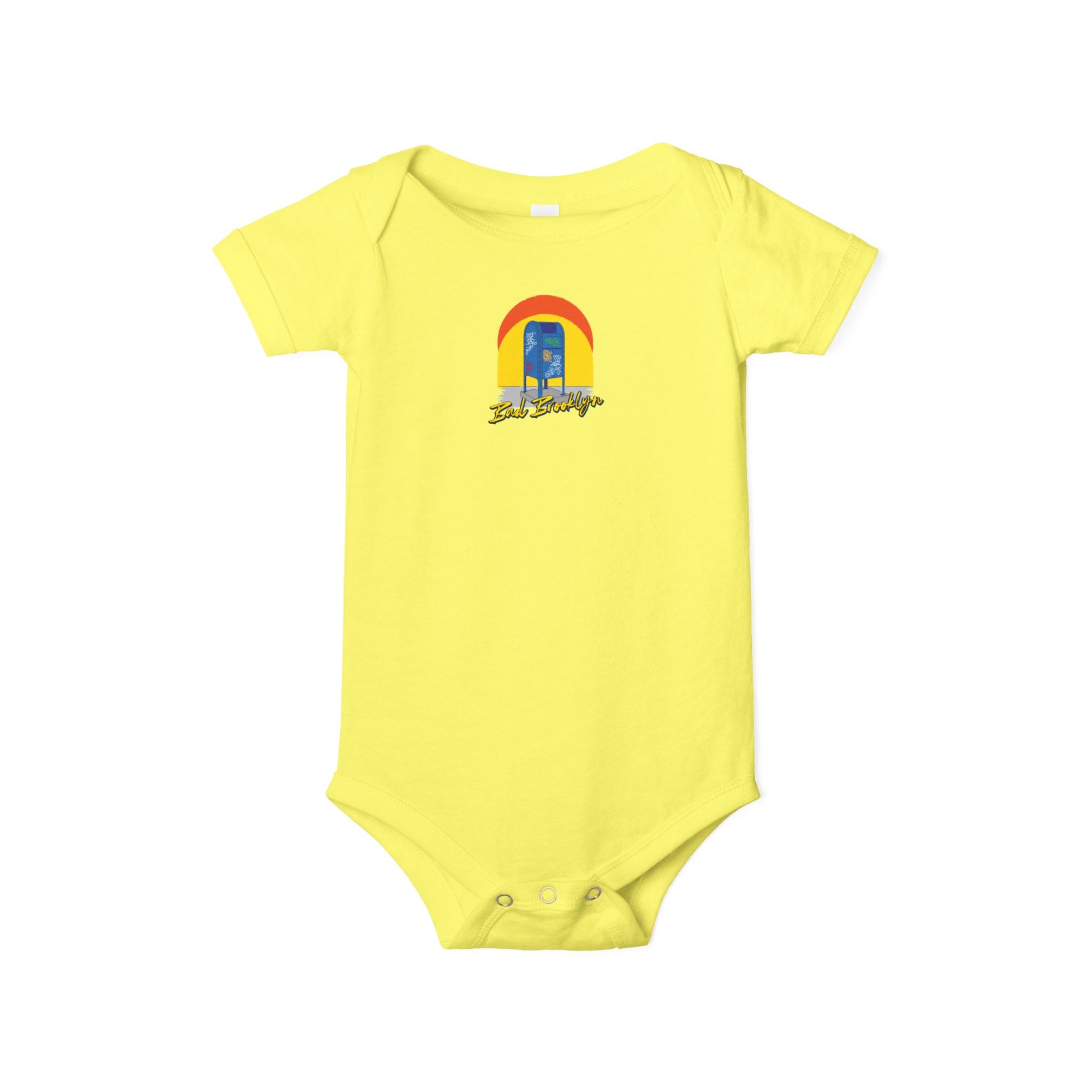 BadBrooklyn Mailbox Graffiti Infant One Piece