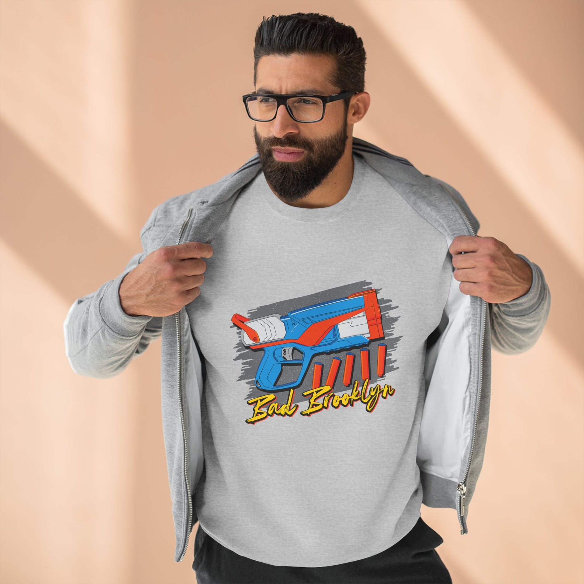 BadBrooklyn Nerf Retro Blaster Sweatshirt