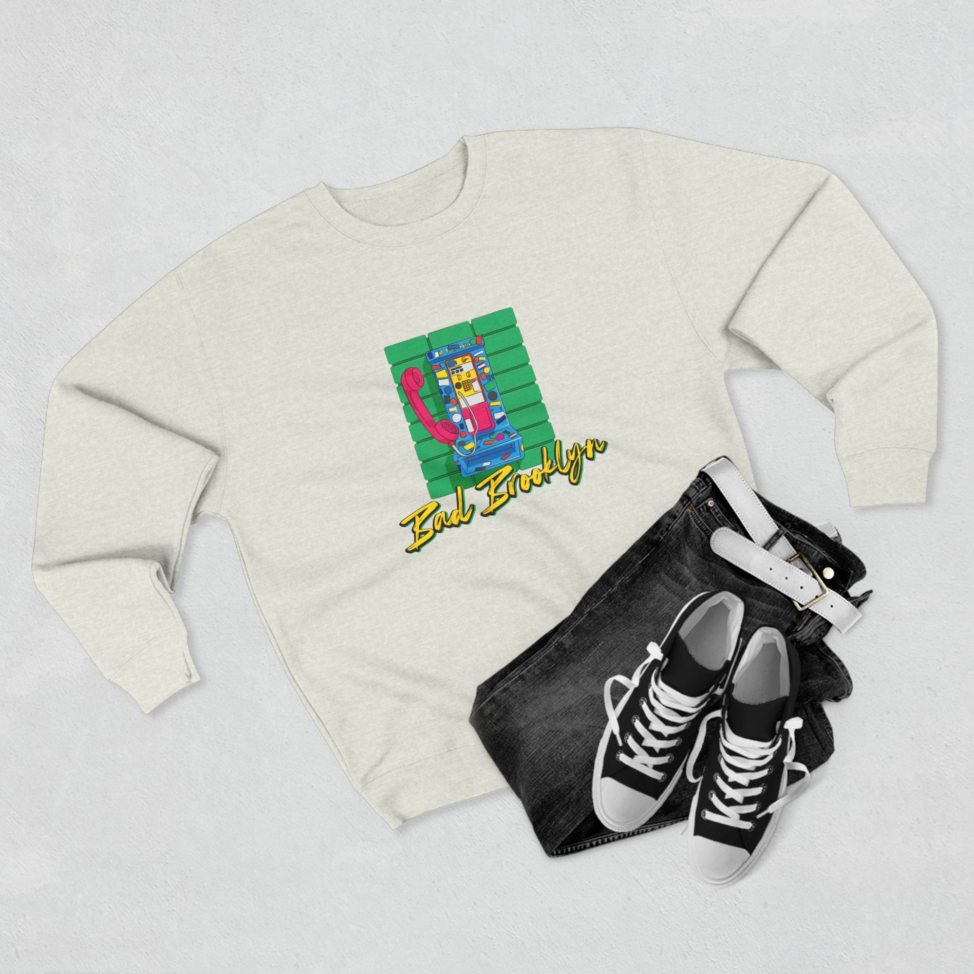 BadBrooklyn Retro Payphone Sweatshirt