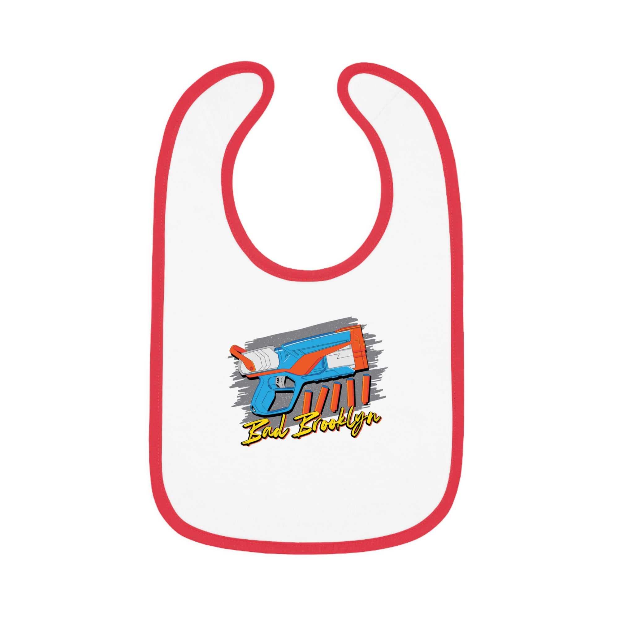 BadBrooklyn Nerf Retro Blaster Baby Bib