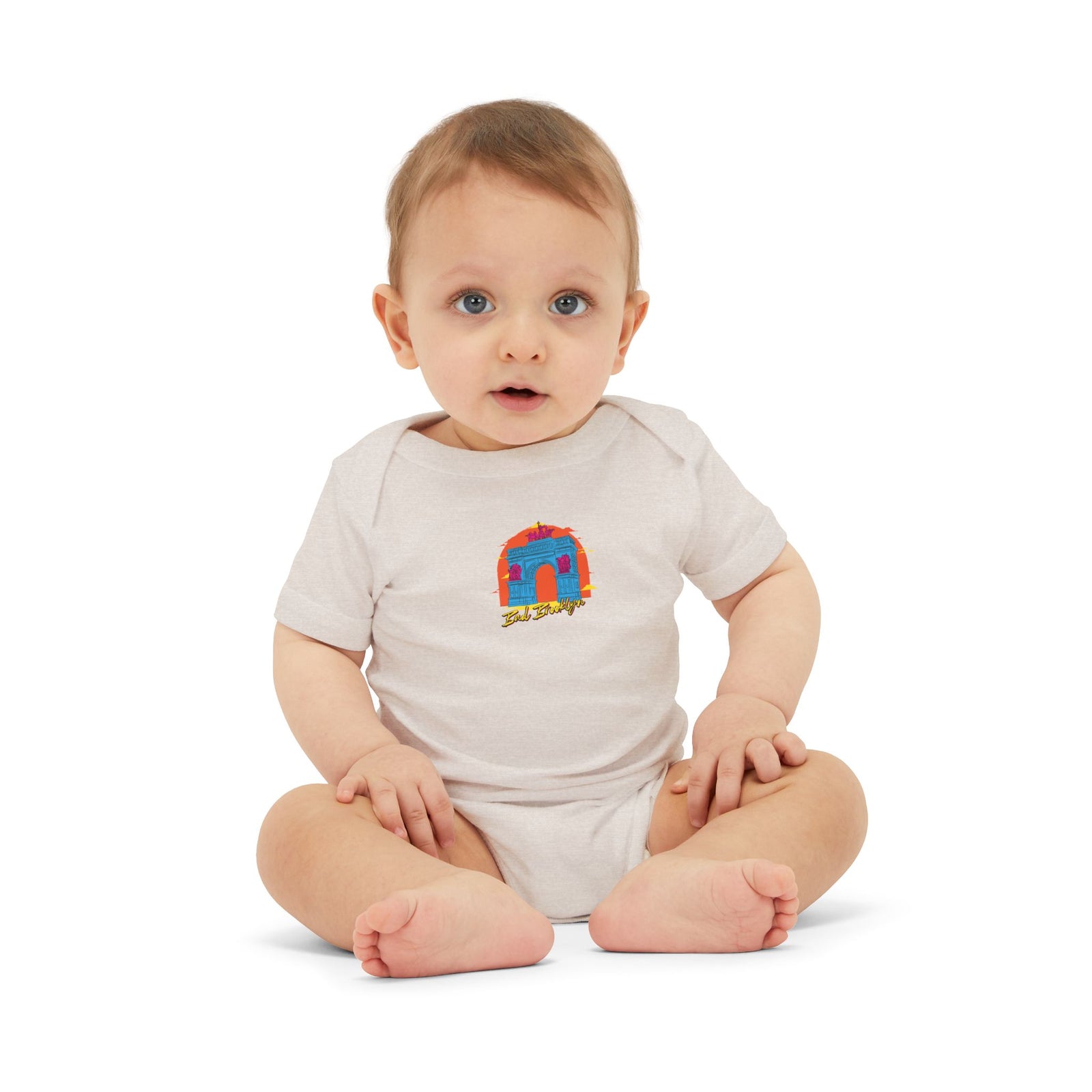 BadBrooklyn Archway Baby Infant Jersey Bodysuit