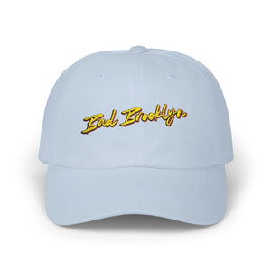 BadBrooklyn Gold Classic Embroidered Dad Cap