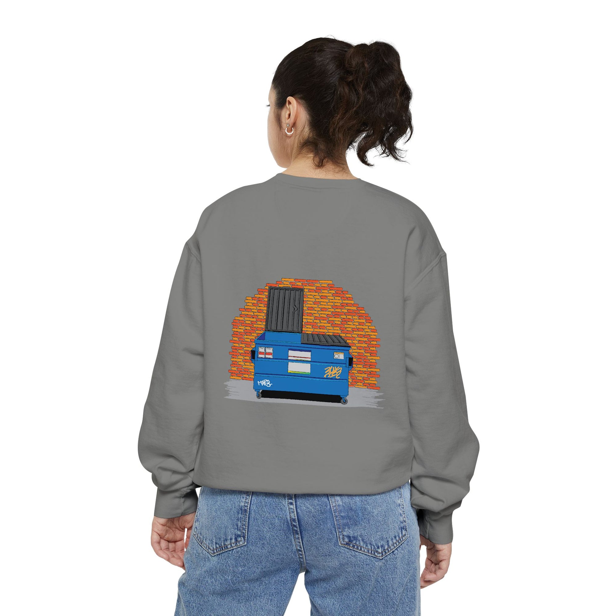 BadBrooklyn Dumpster Alley Premium Sweatshirt