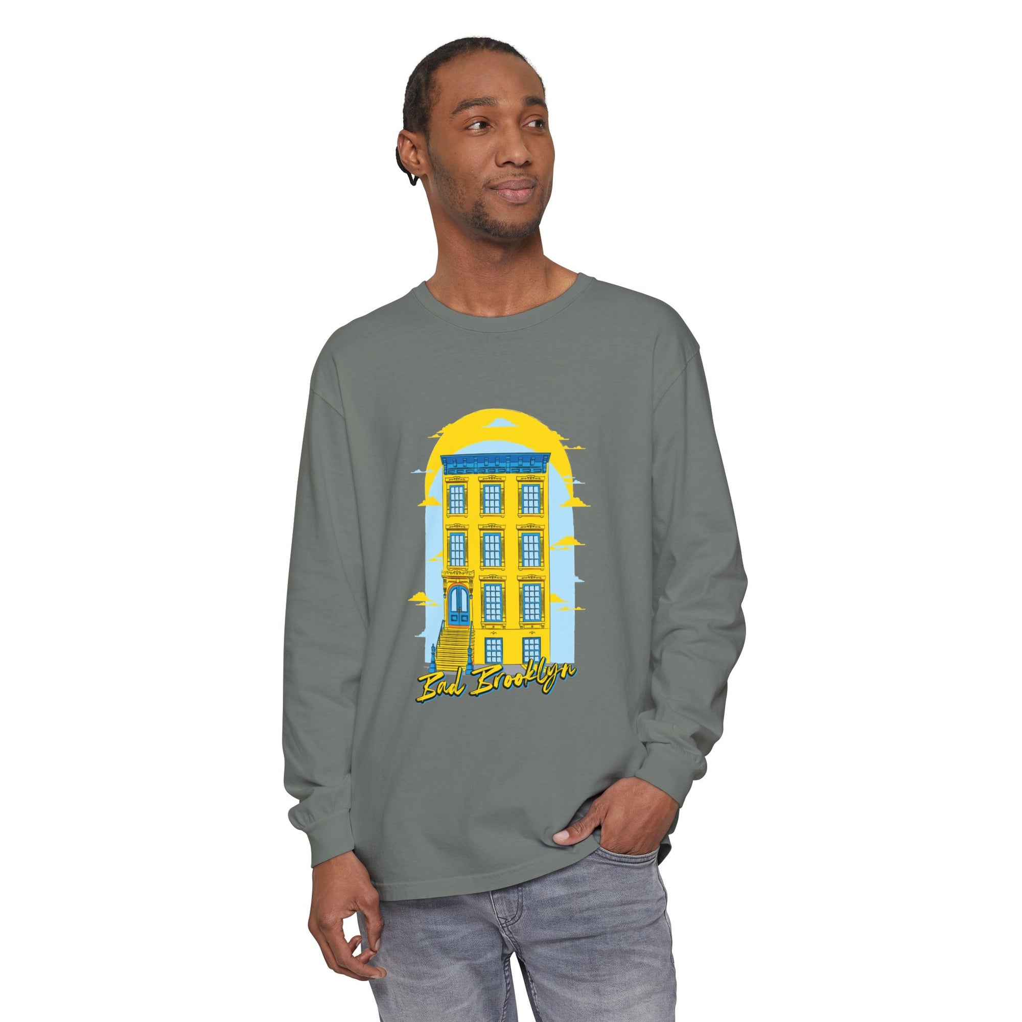 BadBrooklyn Classic Building Premium Sweatshirt