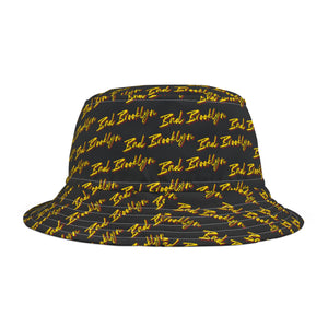BadBrooklyn Gold Classic Bucket Hat