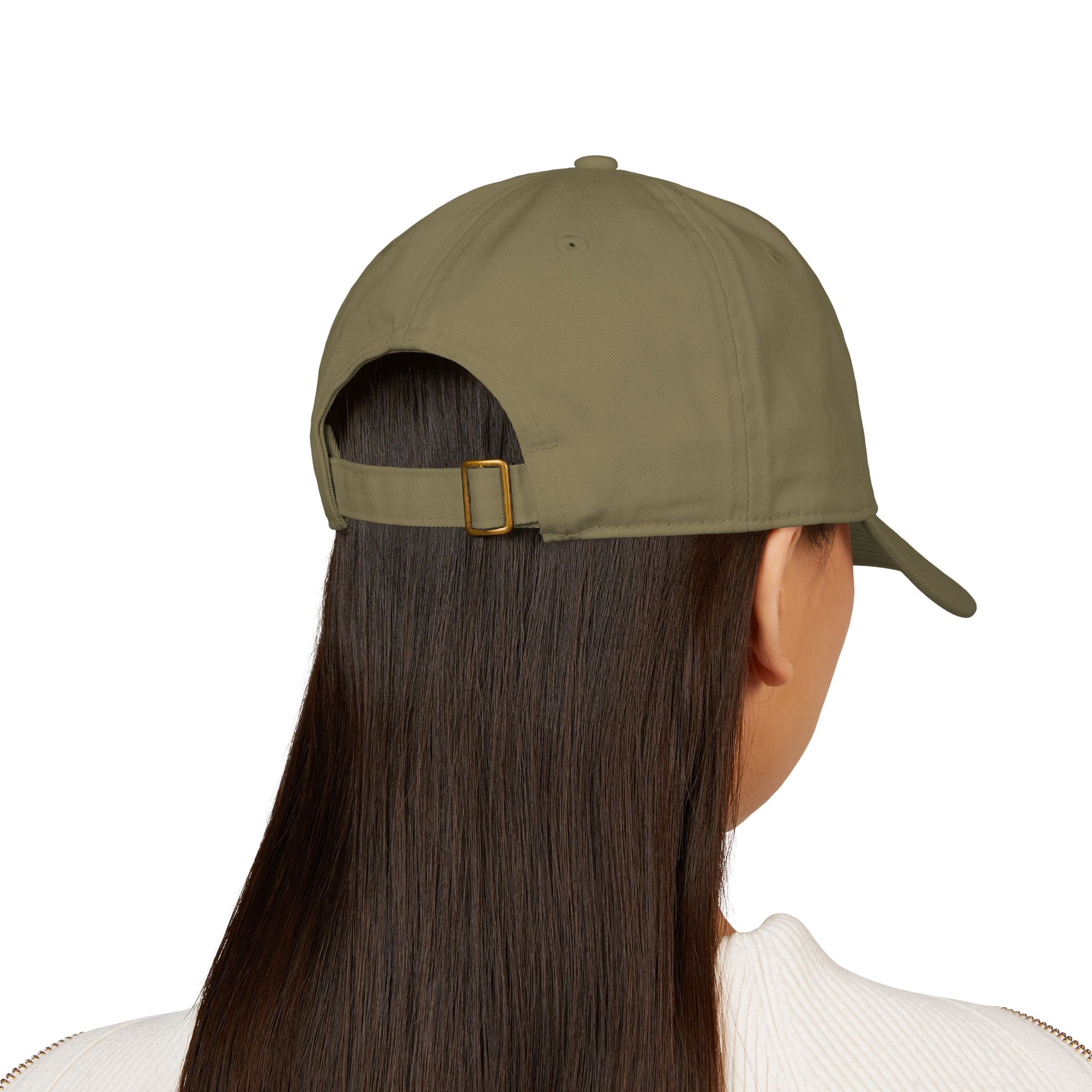 BadBrooklyn Gold Classic Embroidered Baseball Cap