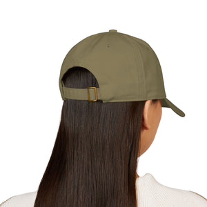 BadBrooklyn Gold Classic Embroidered Baseball Cap
