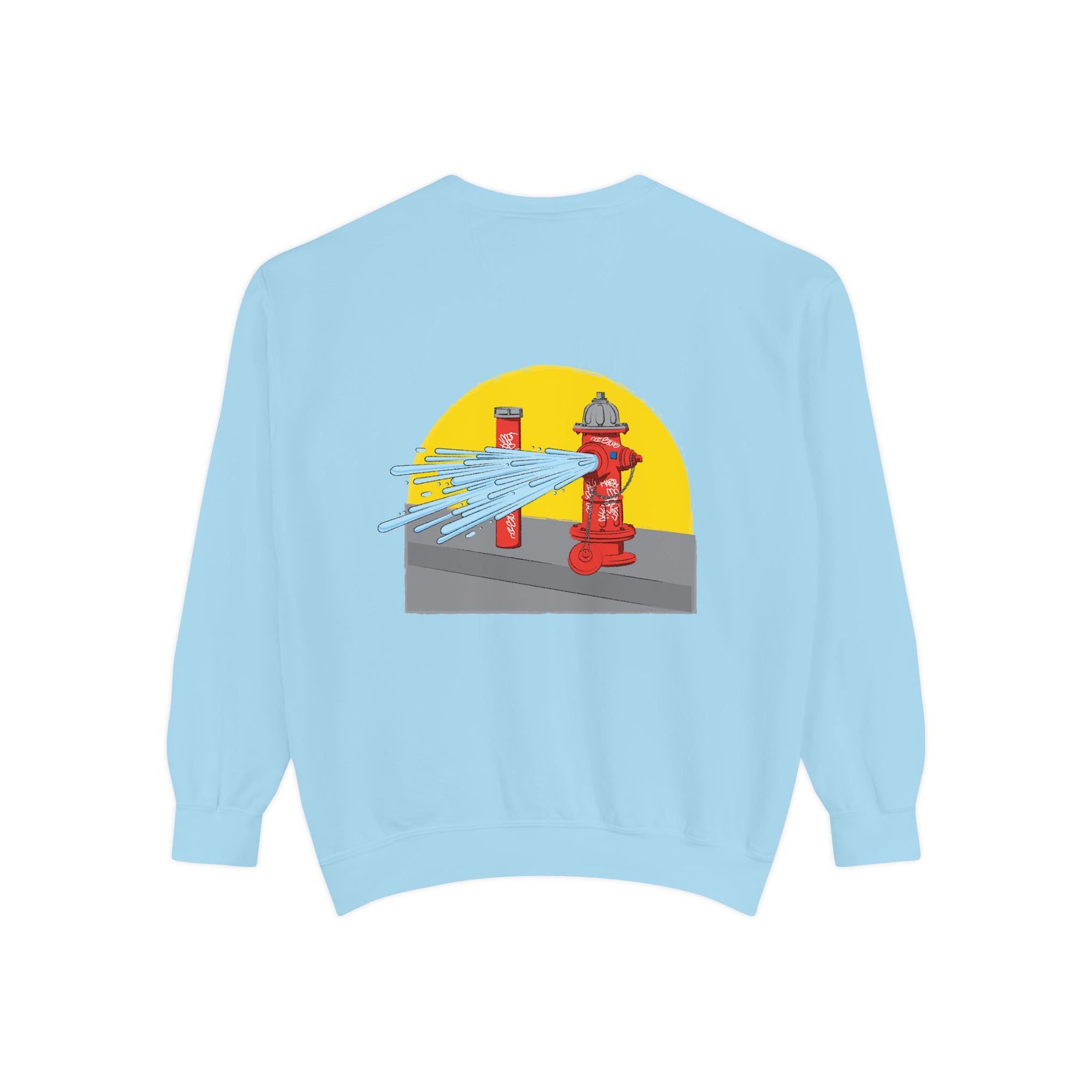 BadBrooklyn Street Fire Hydrant Premium Sweatshirt
