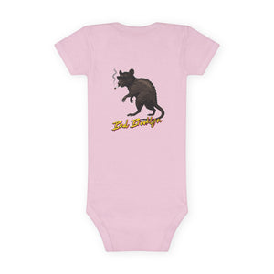 BadBrooklyn Street Rat Short Sleeve Baby Onesie