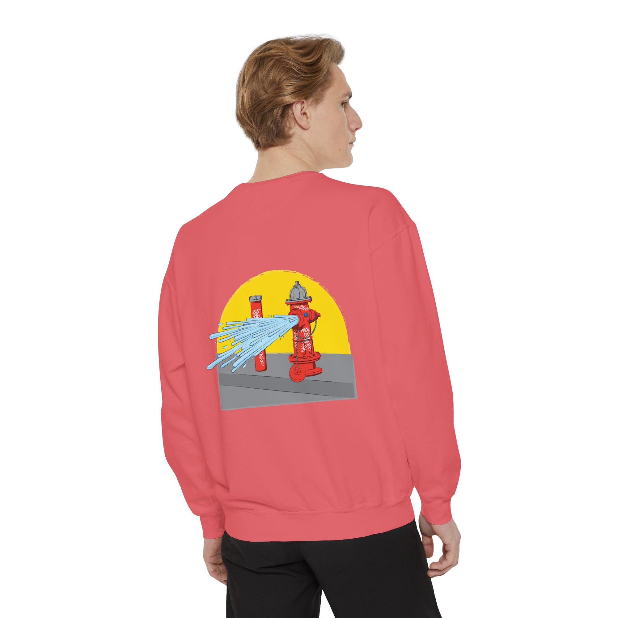 BadBrooklyn Street Fire Hydrant Premium Sweatshirt
