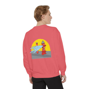 BadBrooklyn Street Fire Hydrant Premium Sweatshirt