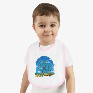 BadBrooklyn Ferris Wheel Baby Bib