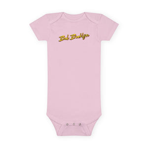 BadBrooklyn Retro Payphone Short Sleeve Baby Onesie