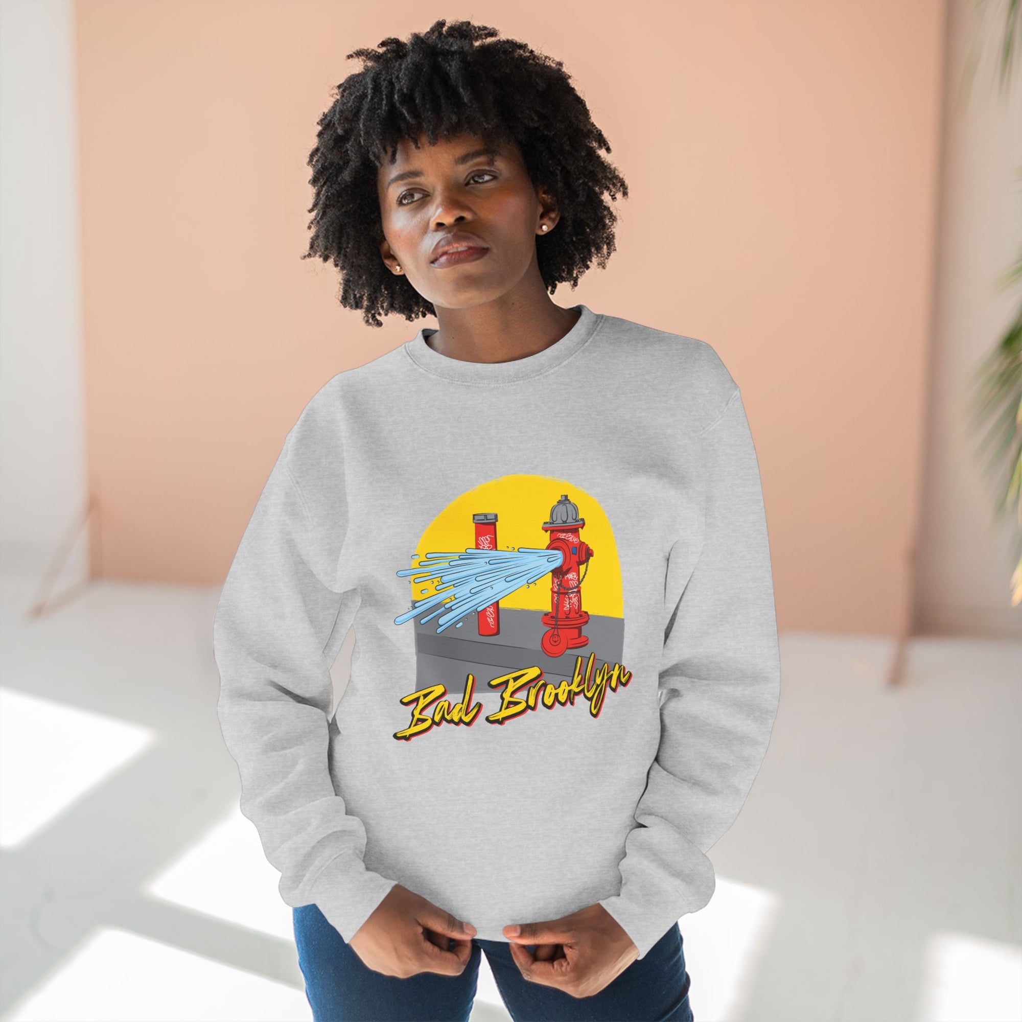 BadBrooklyn Street Fire Hydrant Sweatshirt